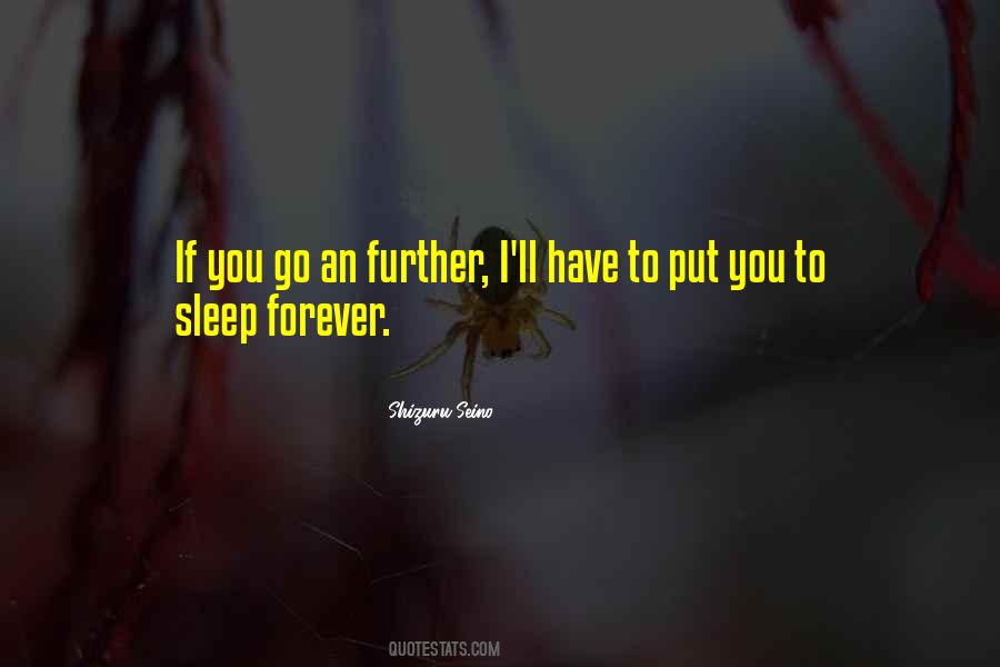 Sleep Forever Attack Quotes #1272302