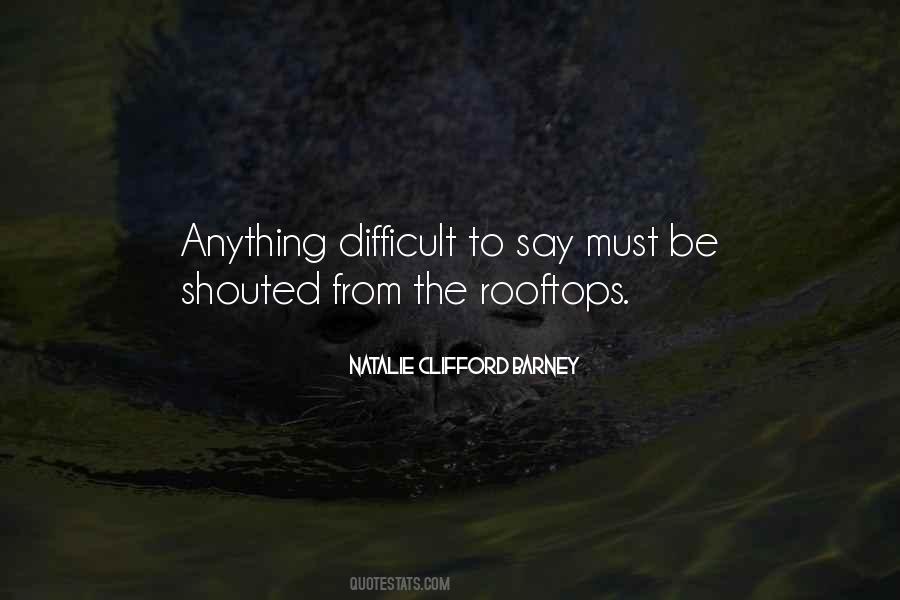 Quotes About Rooftops #59446