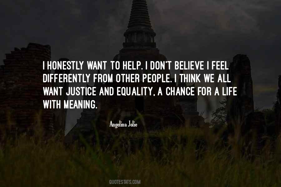 Justice Equality Quotes #979900