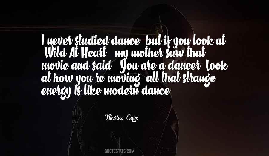 Quotes About Modern Dance #1721747