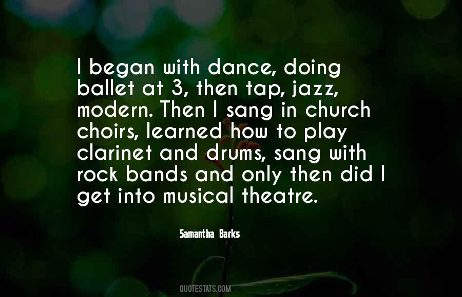 Quotes About Modern Dance #294577