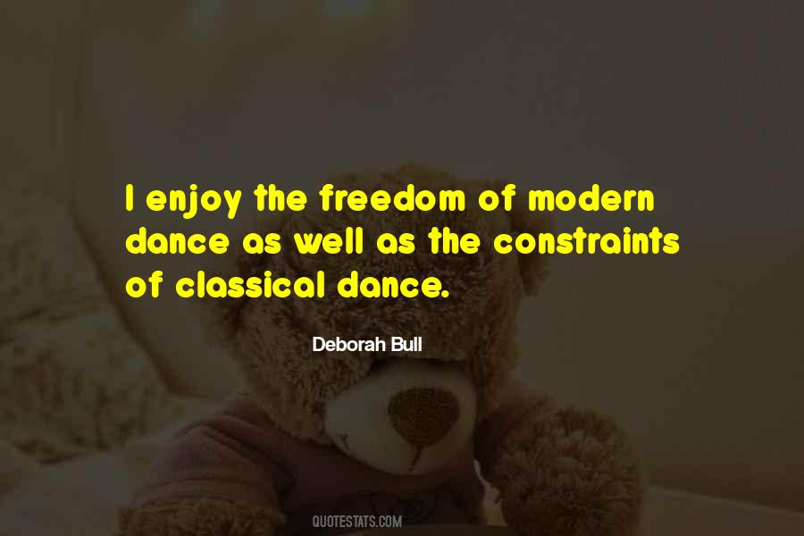 Quotes About Modern Dance #345222