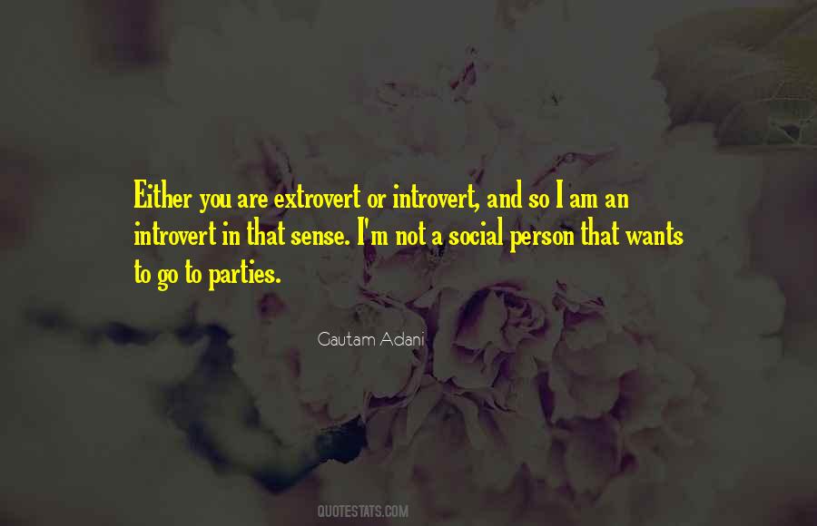 Introvert And Extrovert Quotes #1330836