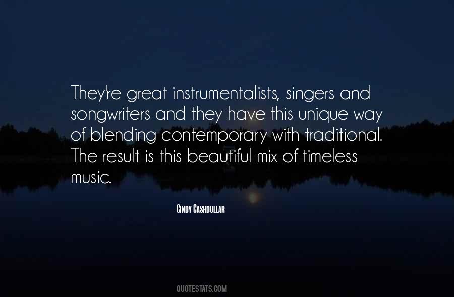 Quotes About Timeless Music #1217129