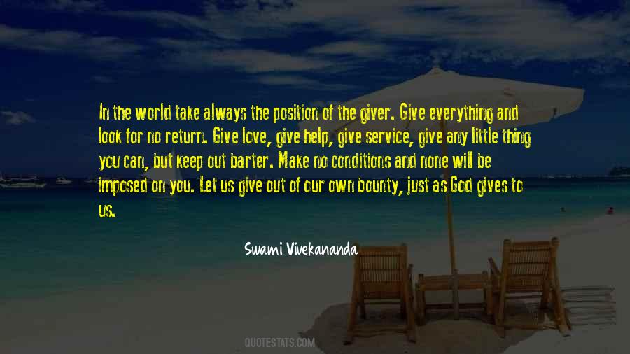 Quotes About Giving And Love #809