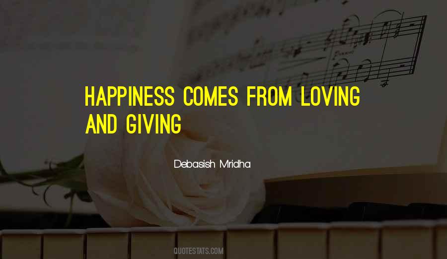 Quotes About Giving And Love #81613