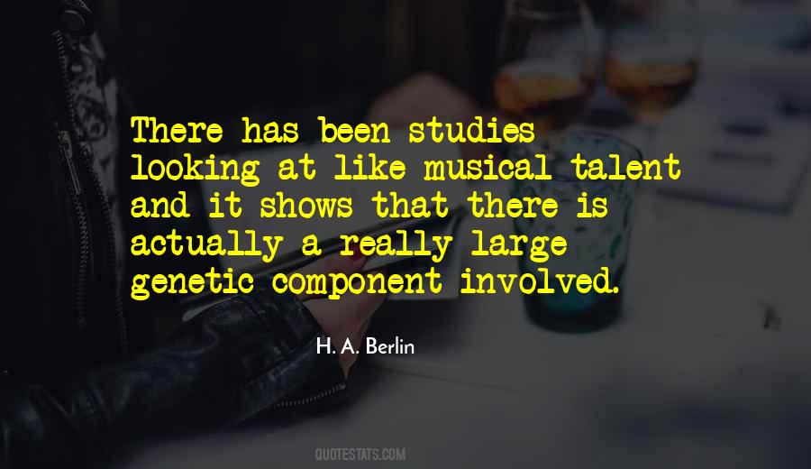 Quotes About Musical Talent #1307248