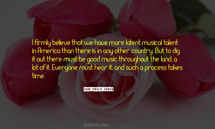 Quotes About Musical Talent #1311910