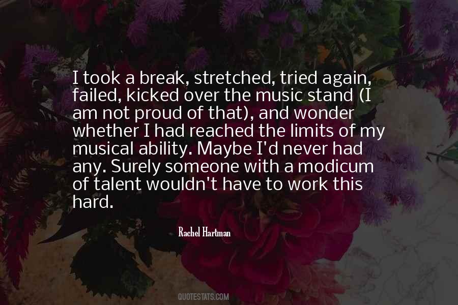 Quotes About Musical Talent #1445091