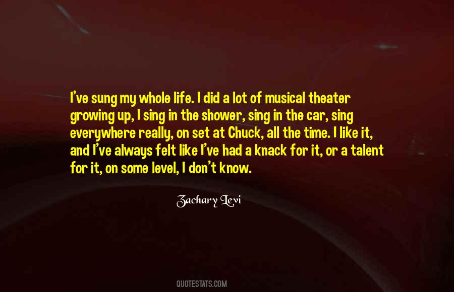 Quotes About Musical Talent #455460