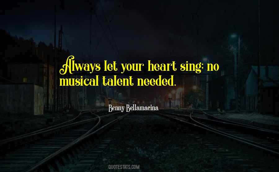 Quotes About Musical Talent #708968