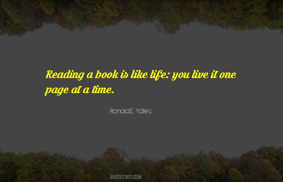 Quotes About Life Is Like A Book #1094235