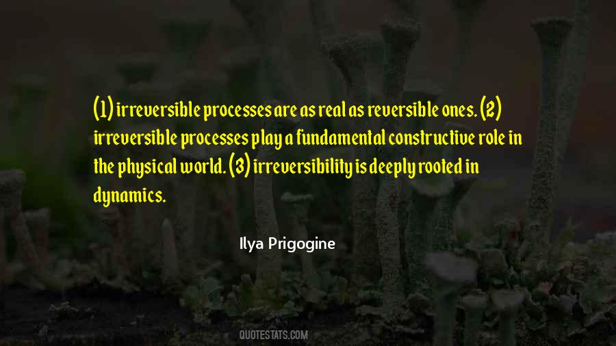 Irreversibility Of Quotes #1558289