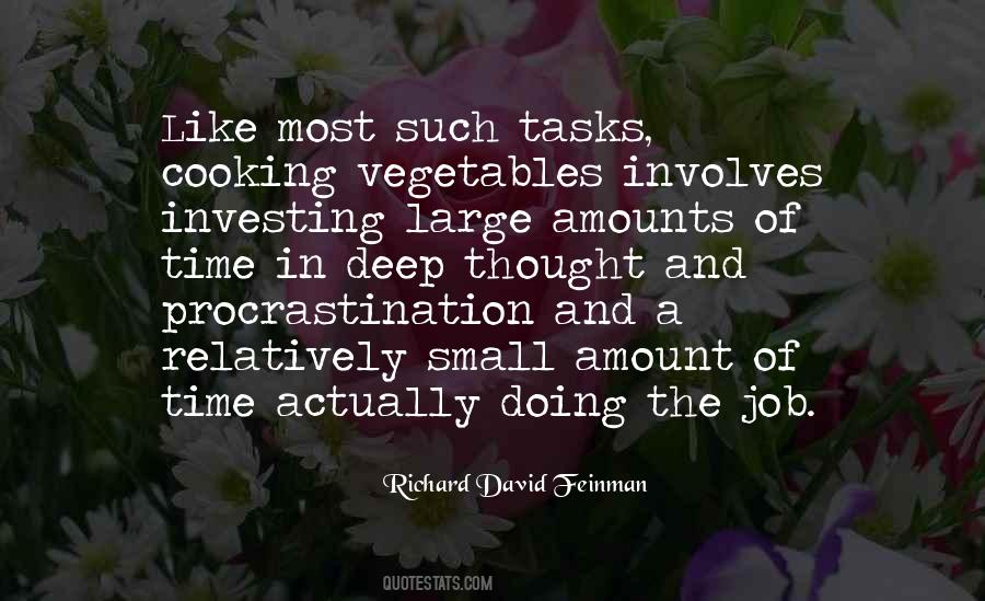 Small Tasks Quotes #34727