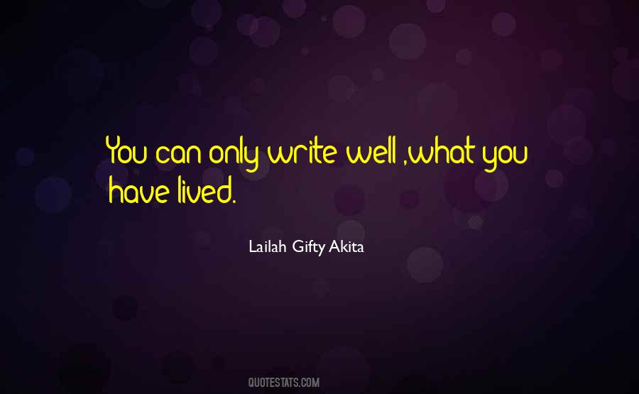 Living Writers Quotes #1266597