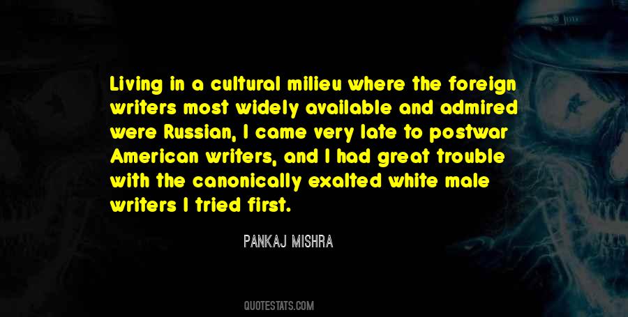 Living Writers Quotes #1333267