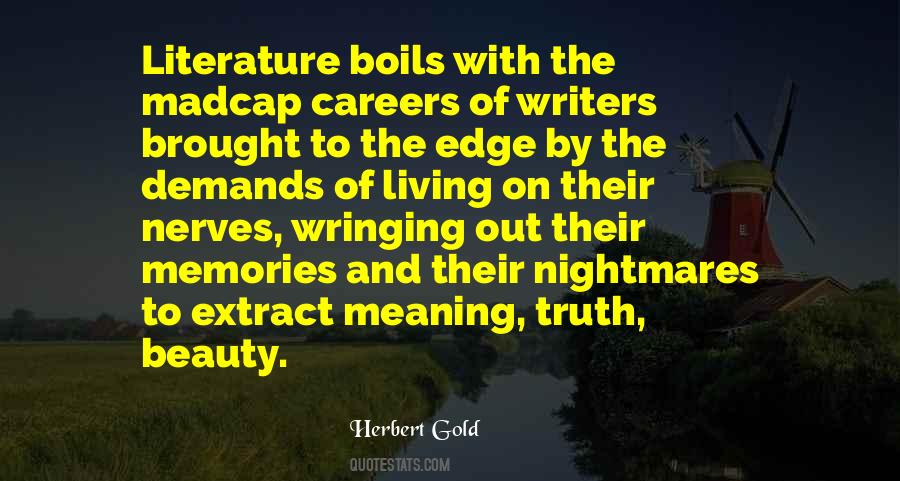 Living Writers Quotes #291363