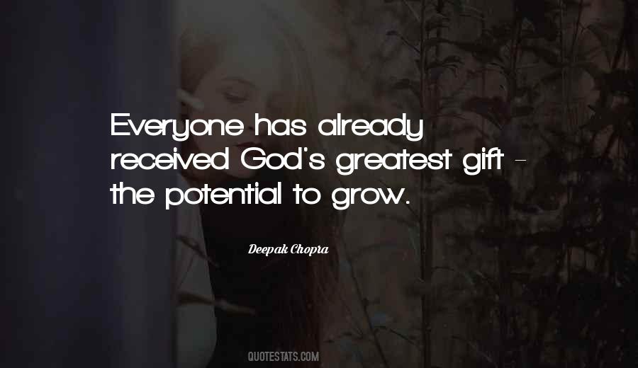 Quotes About Greatest Gift #1216735