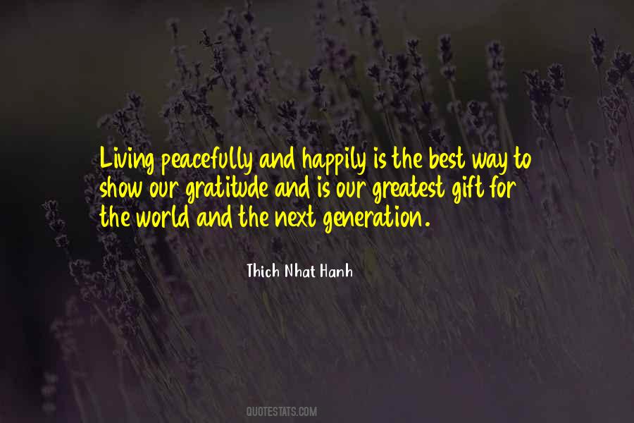 Quotes About Greatest Gift #1275822