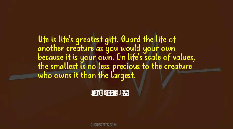 Quotes About Greatest Gift #1774932
