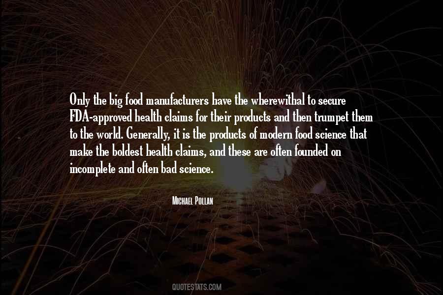 Quotes About Food Products #1413506