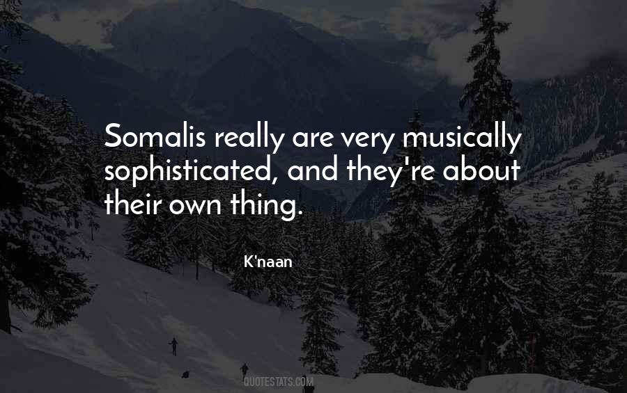 Quotes About Somalis #382107