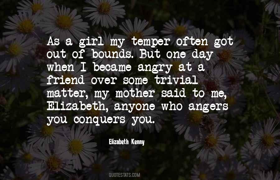 Quotes About Temper #1204851