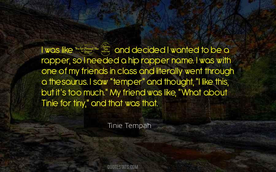 Quotes About Temper #1391384