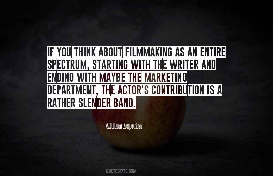 Quotes About Filmmaking #1038948