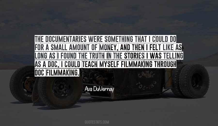 Quotes About Filmmaking #1084706