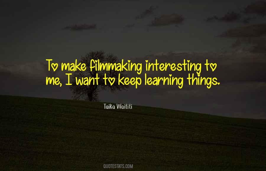 Quotes About Filmmaking #1258435