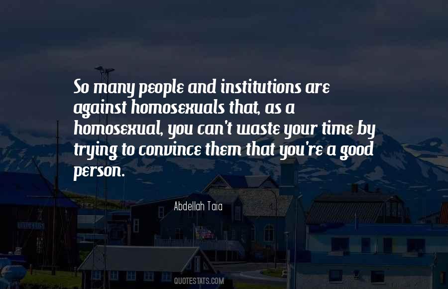 Quotes About Trying To Be A Good Person #1476668