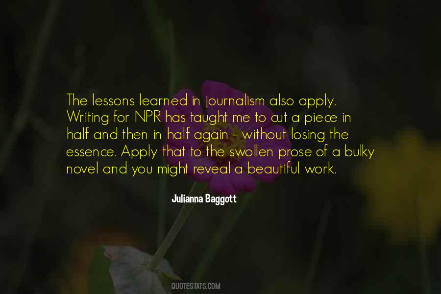 Quotes About Lessons Learned #1156227