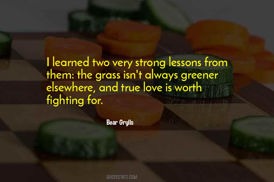 Quotes About Lessons Learned #24511