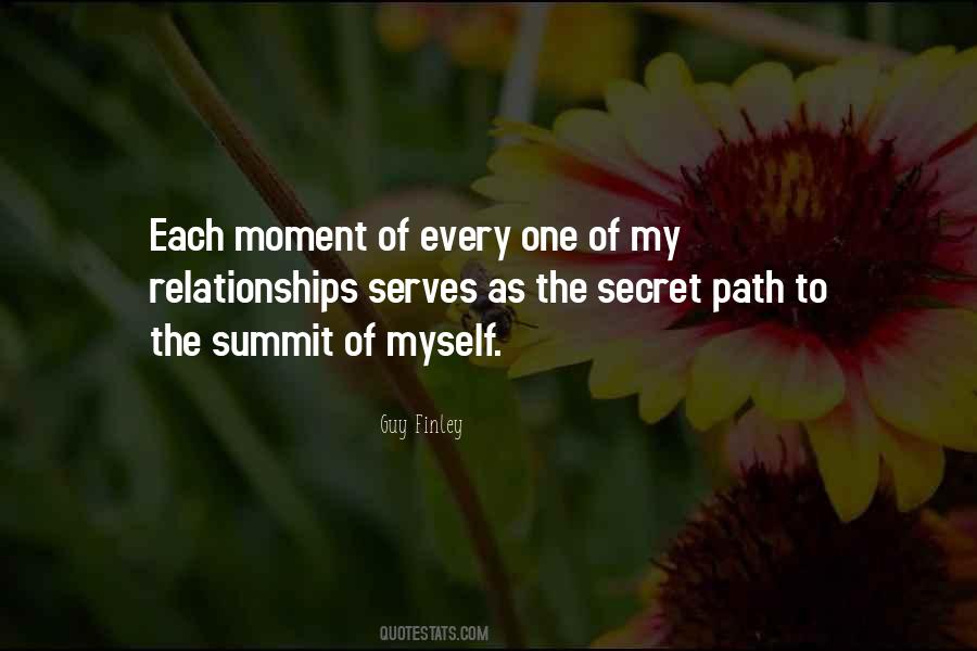 Quotes About Each Moment #1051494
