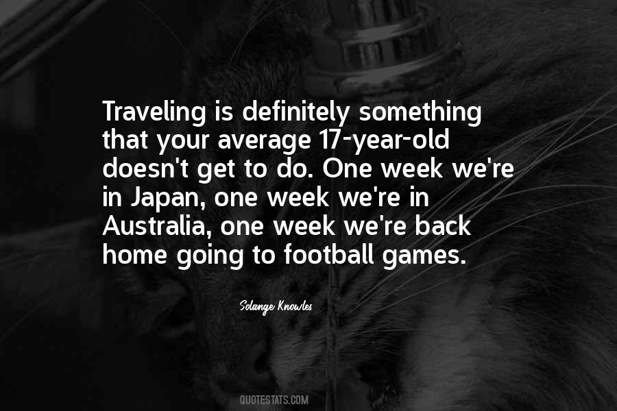Quotes About Football Games #682764