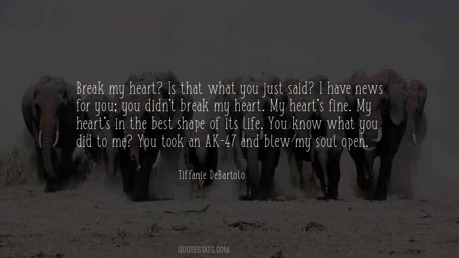 Quotes About What's Best For Me #1703207