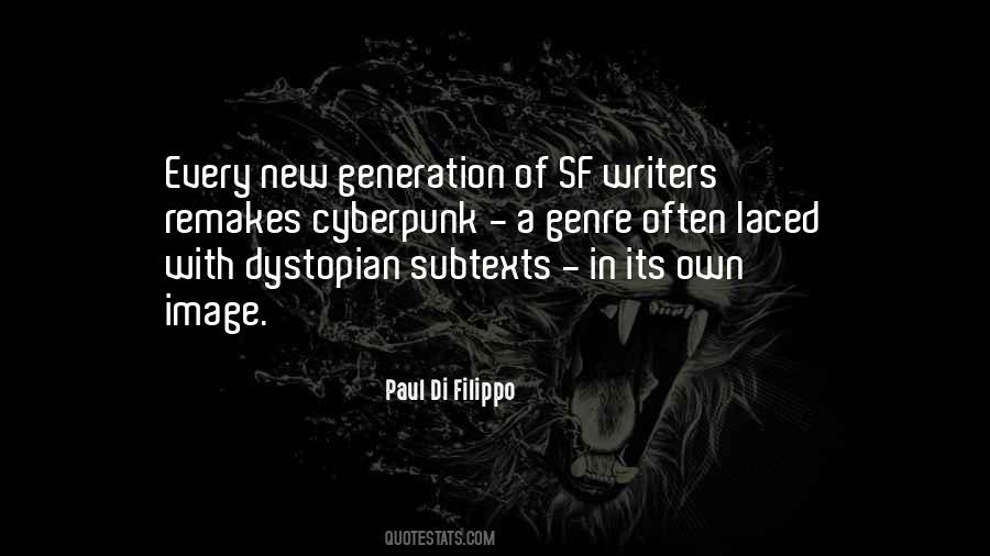 Quotes About The Dystopian Genre #111412