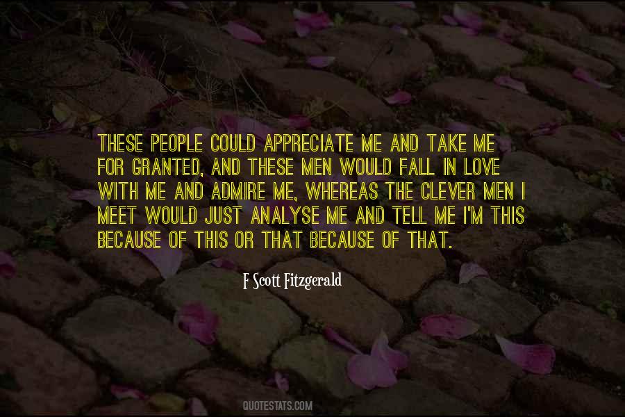 Quotes About Granted Love #1400249