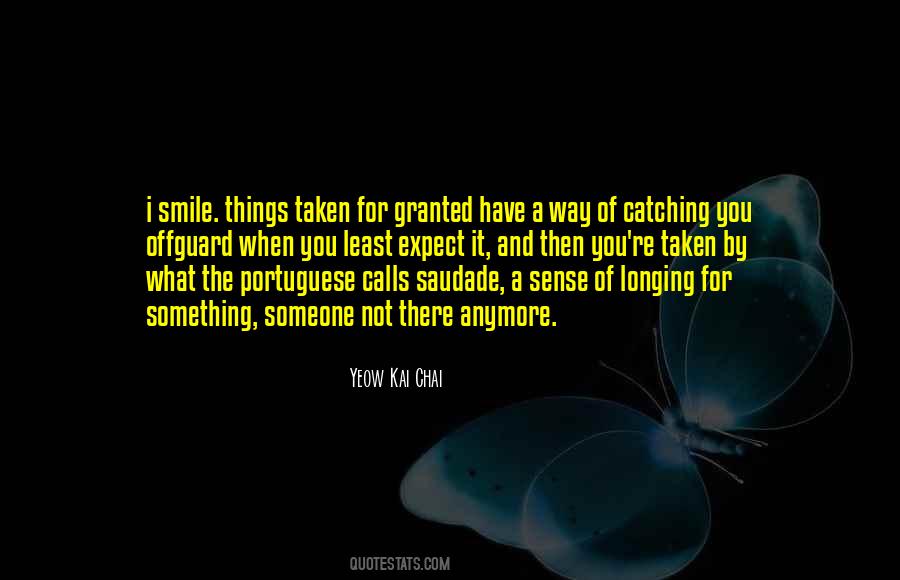 Quotes About Granted Love #591927