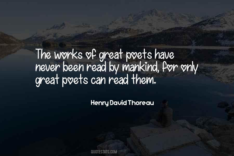 Quotes About Great Poets #1028722