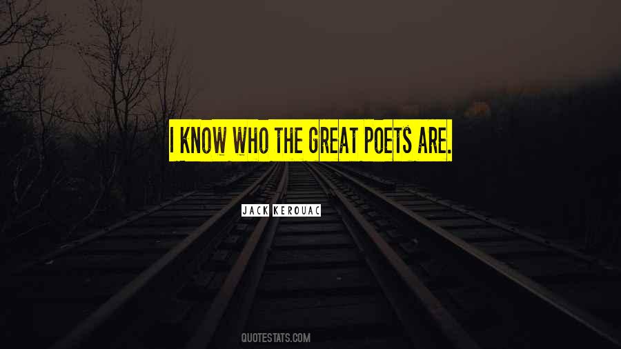 Quotes About Great Poets #1332849