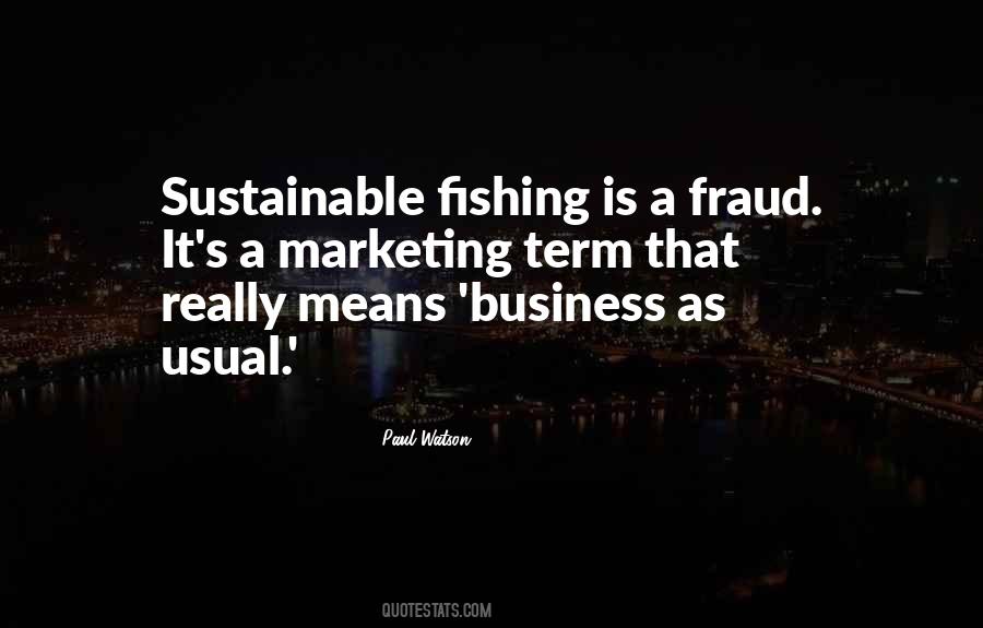 Quotes About Sustainable Fishing #856500