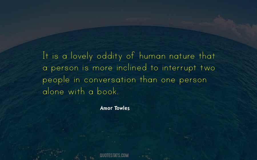 Quotes About Nature Of A Person #86654