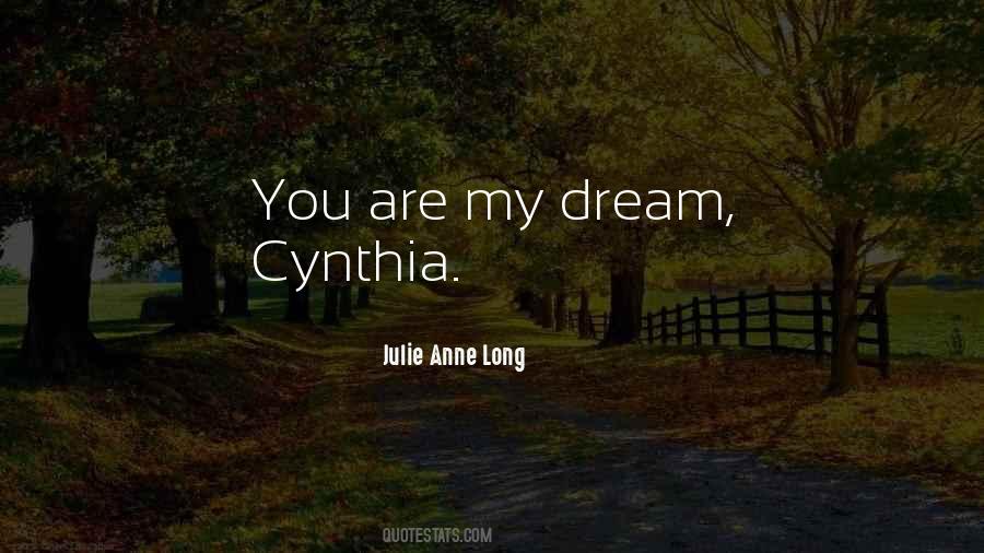 Quotes About Cynthia #1330261