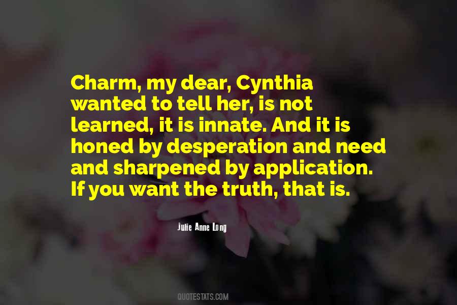 Quotes About Cynthia #1537992