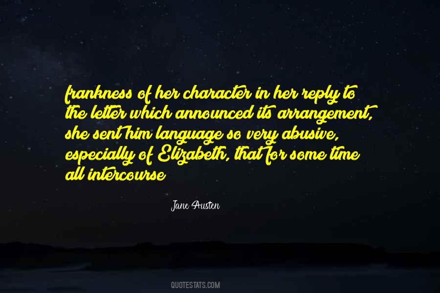Quotes About Abusive Language #1602490