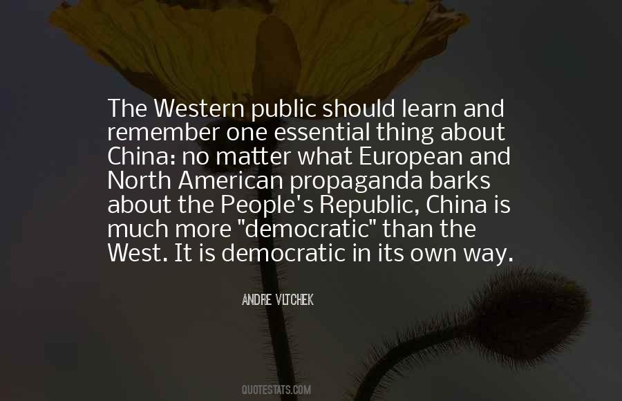 Quotes About Democratic Republic #404520