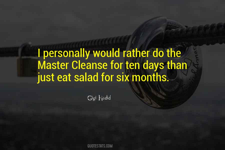 Quotes About Salad Days #1693793