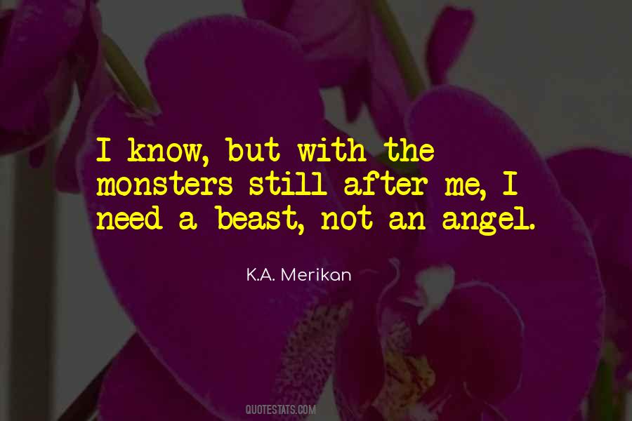 Monsters Them In The After Quotes #1419482